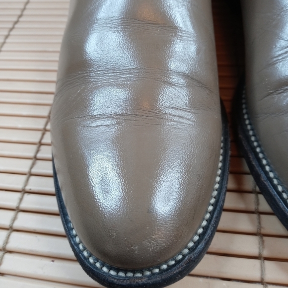 Justin Taupe Classic Roper Boot Lady 5.5 B/ Style - Picture 4 of 10